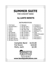 Summer Suite Concert Band sheet music cover